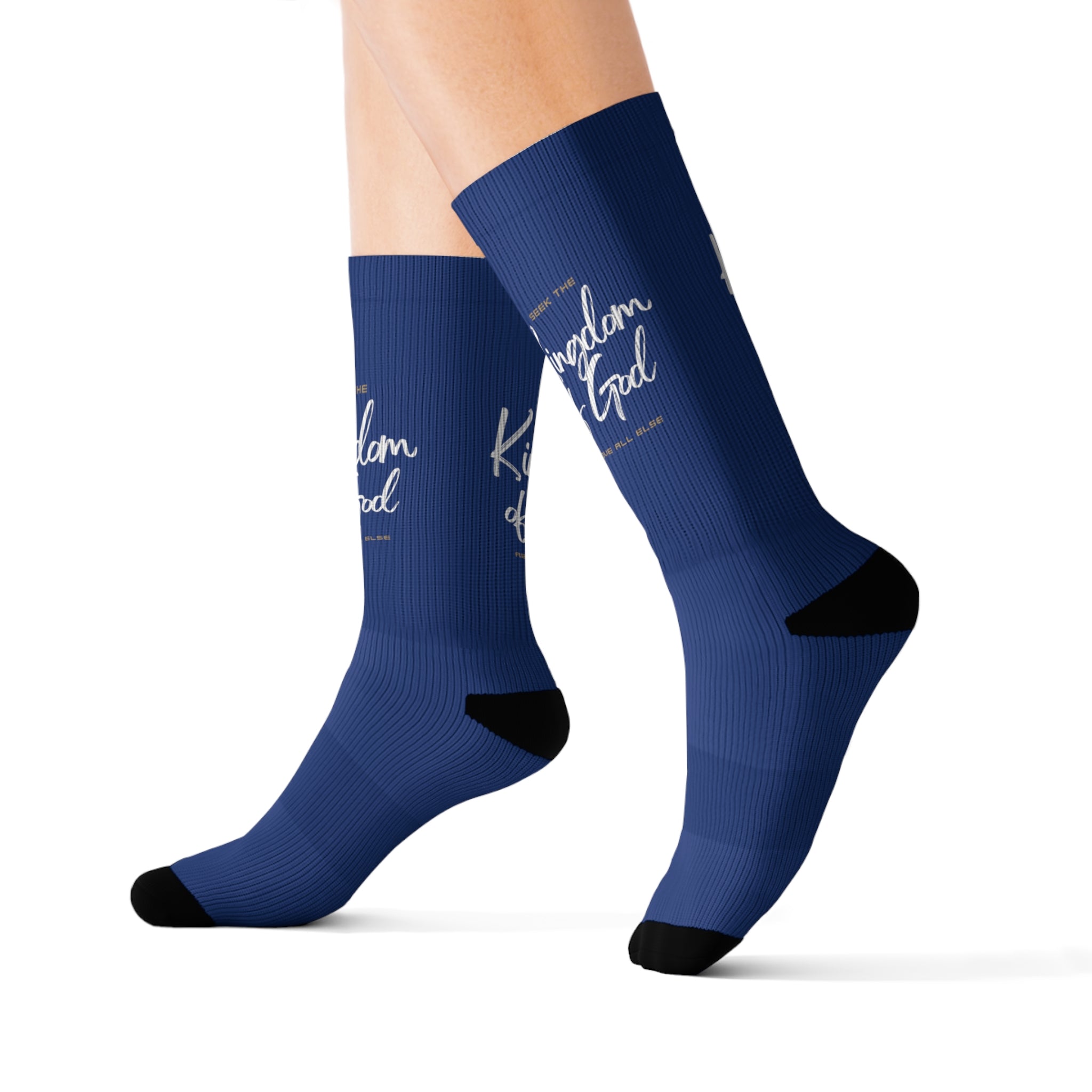 Dark Blue KOG Sublimation Socks