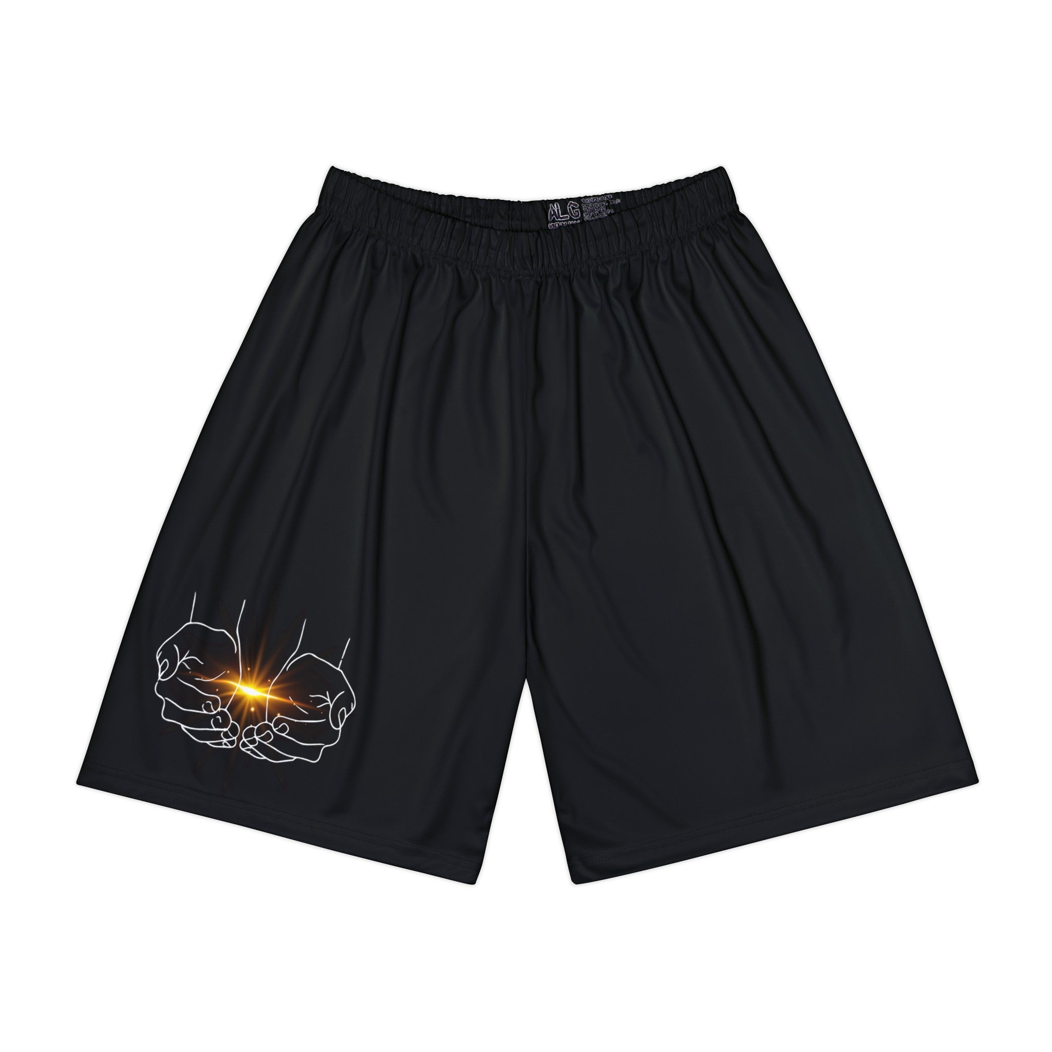 Black GGH Shorts (AOP)