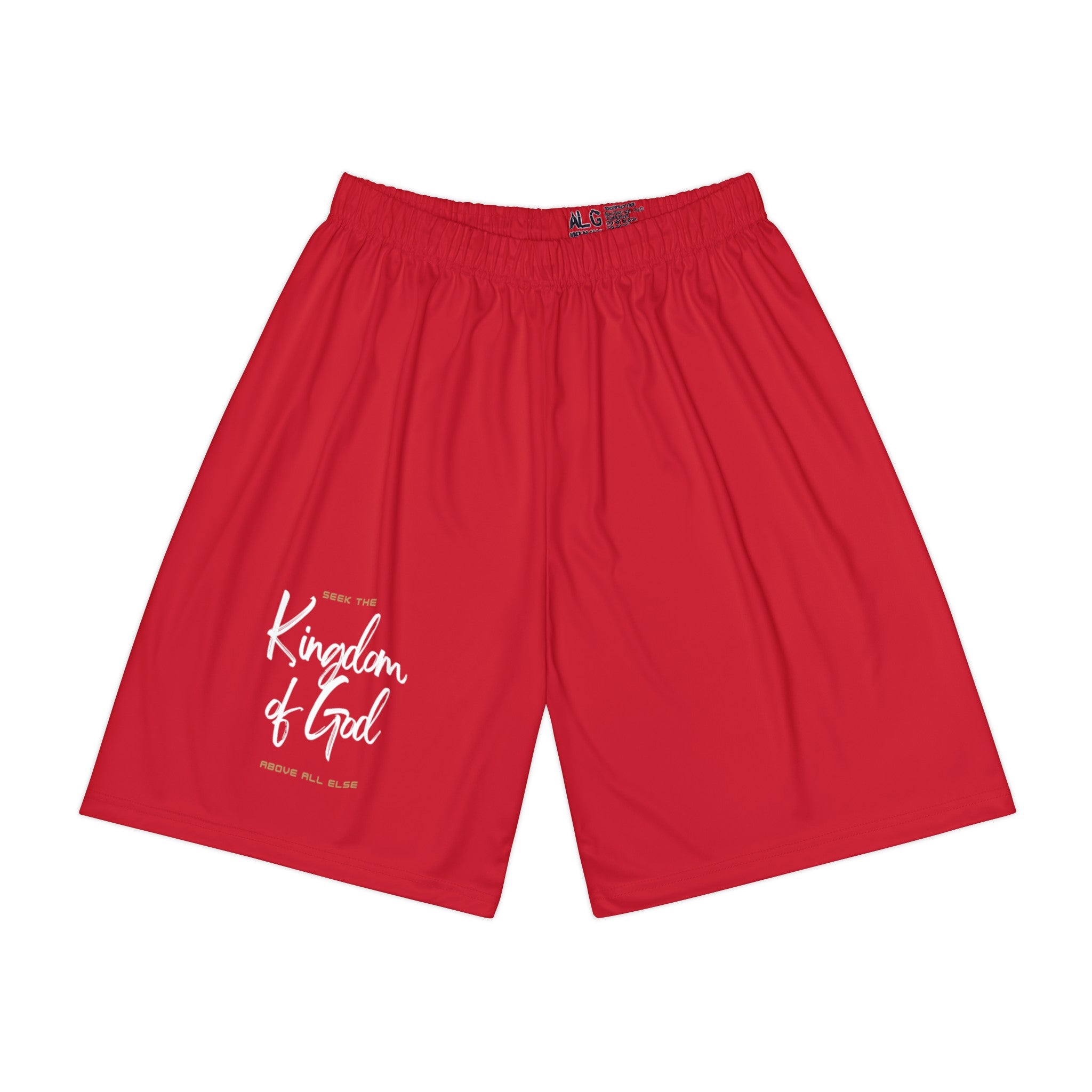 Dark Red KOG Shorts (AOP)