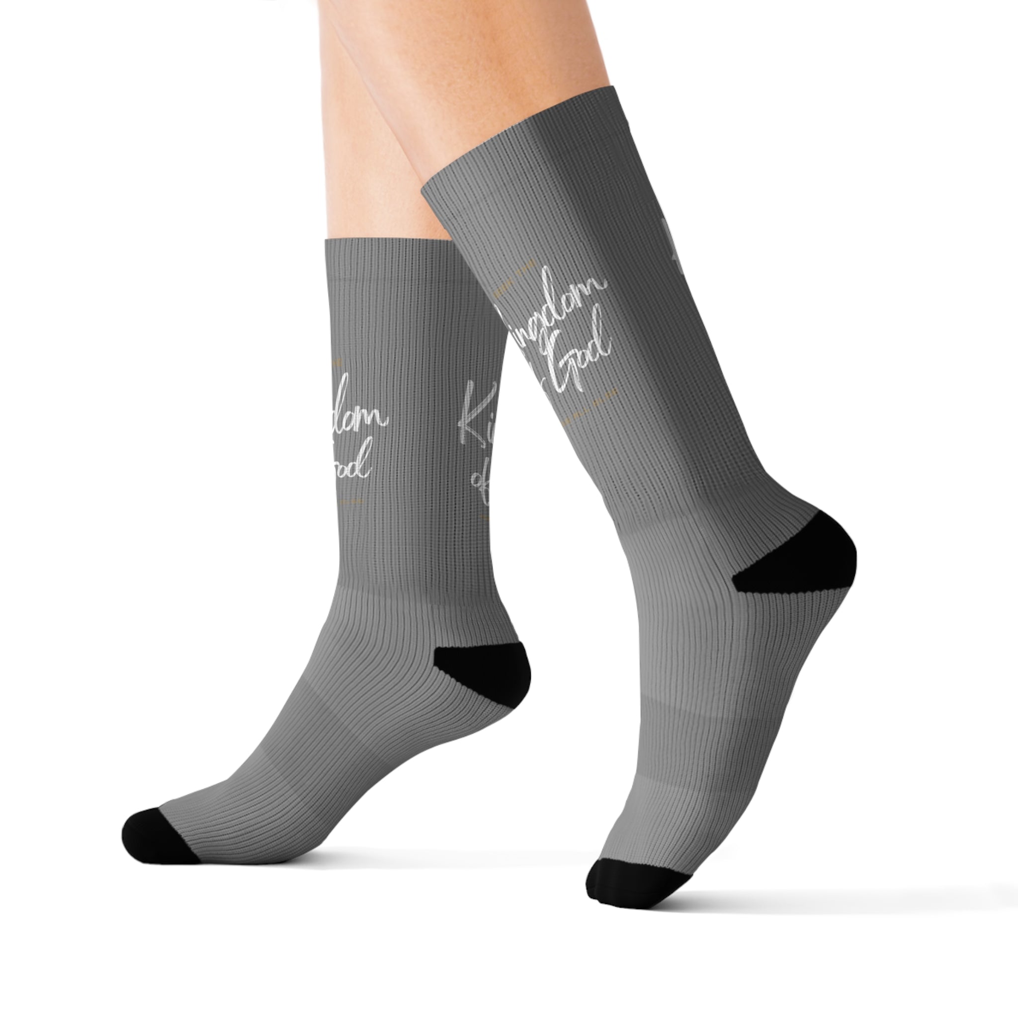 Grey KOG Sublimation Socks