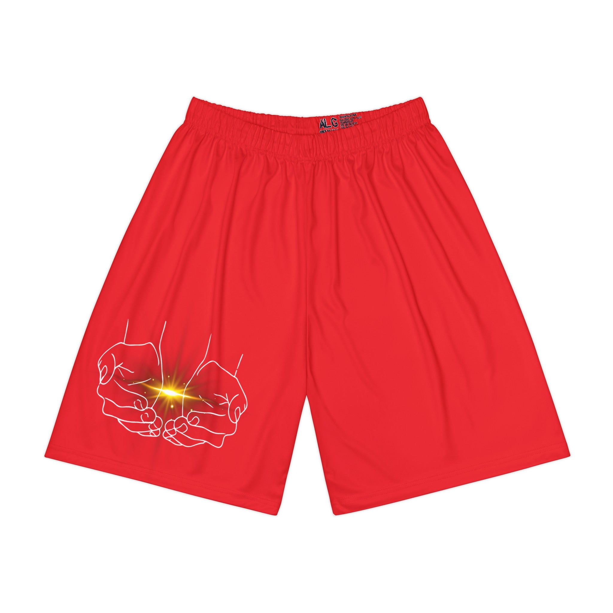 Red GGH Shorts (AOP)