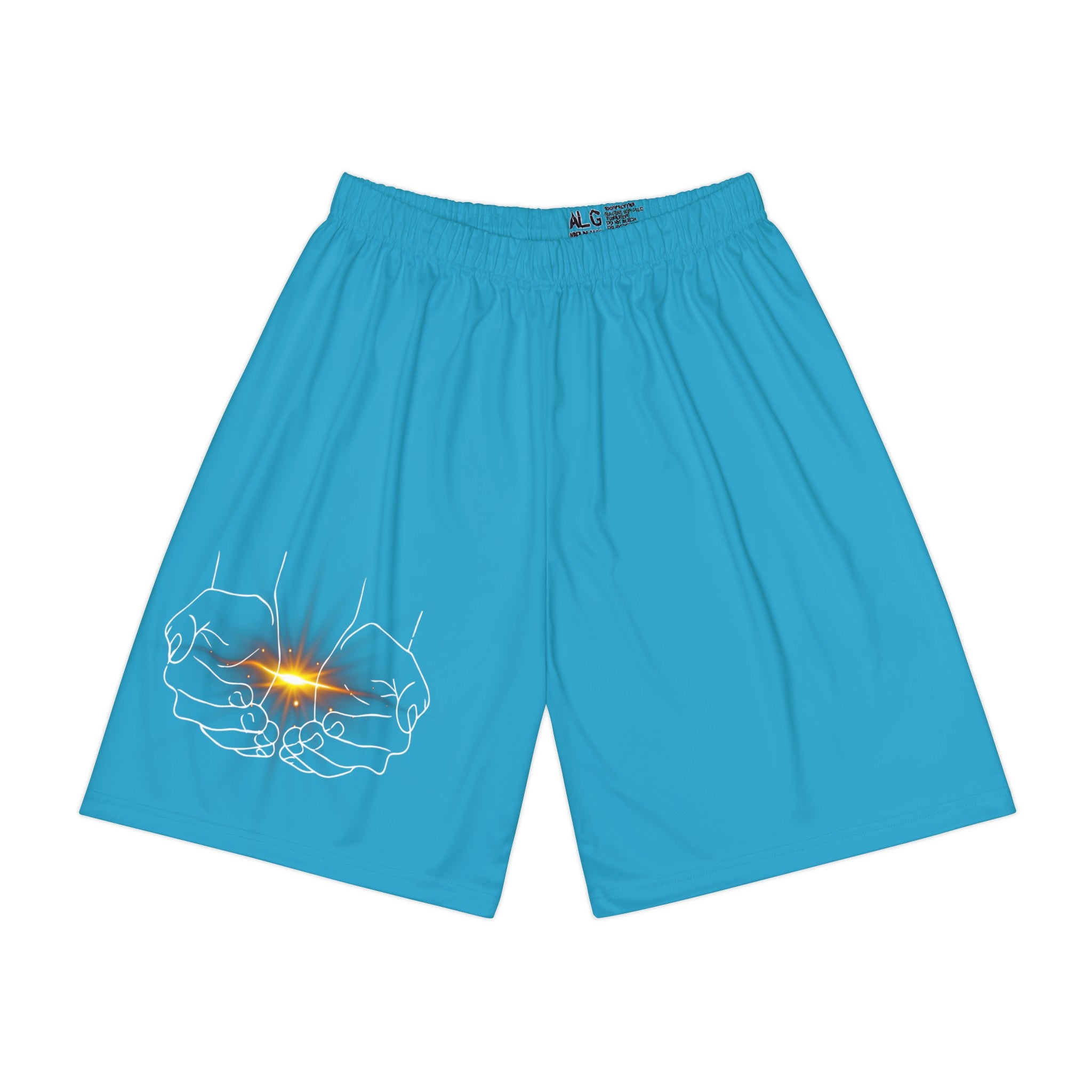 Turquoise GGH Shorts (AOP)