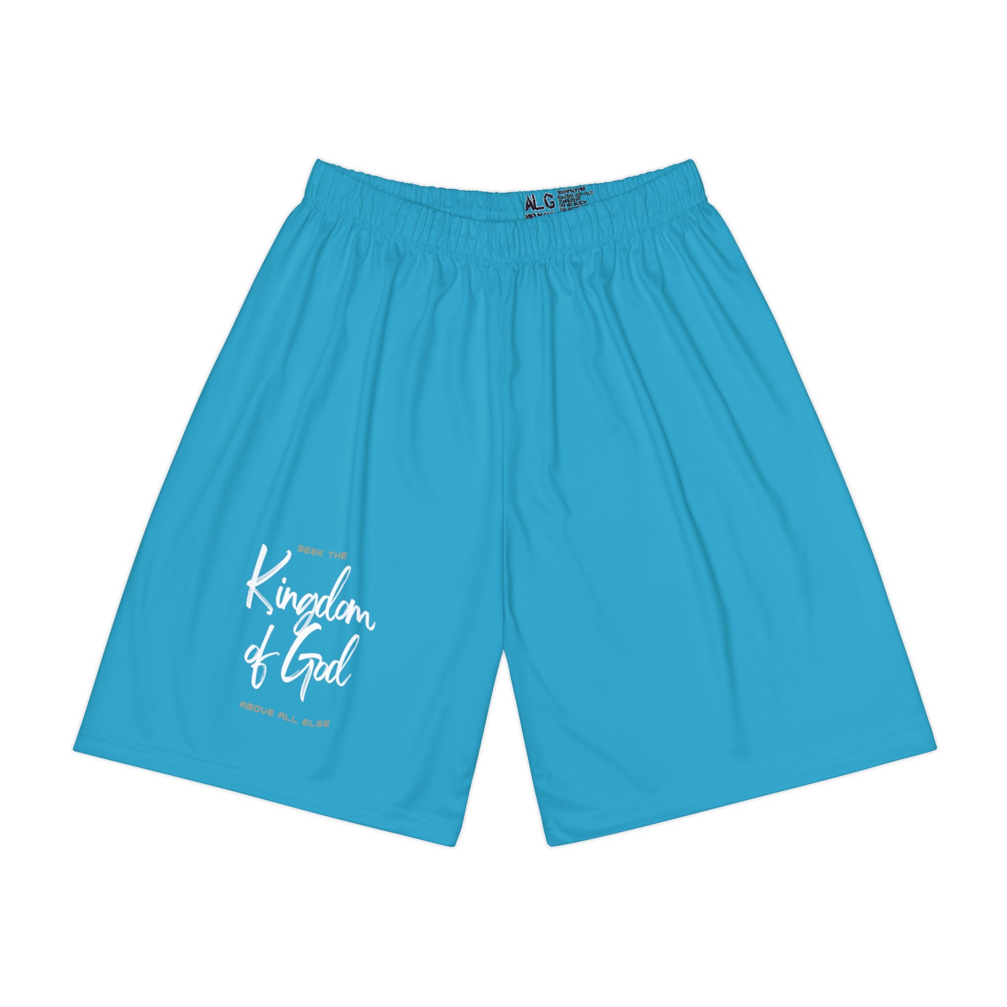 Turquoise KOG Shorts (AOP)