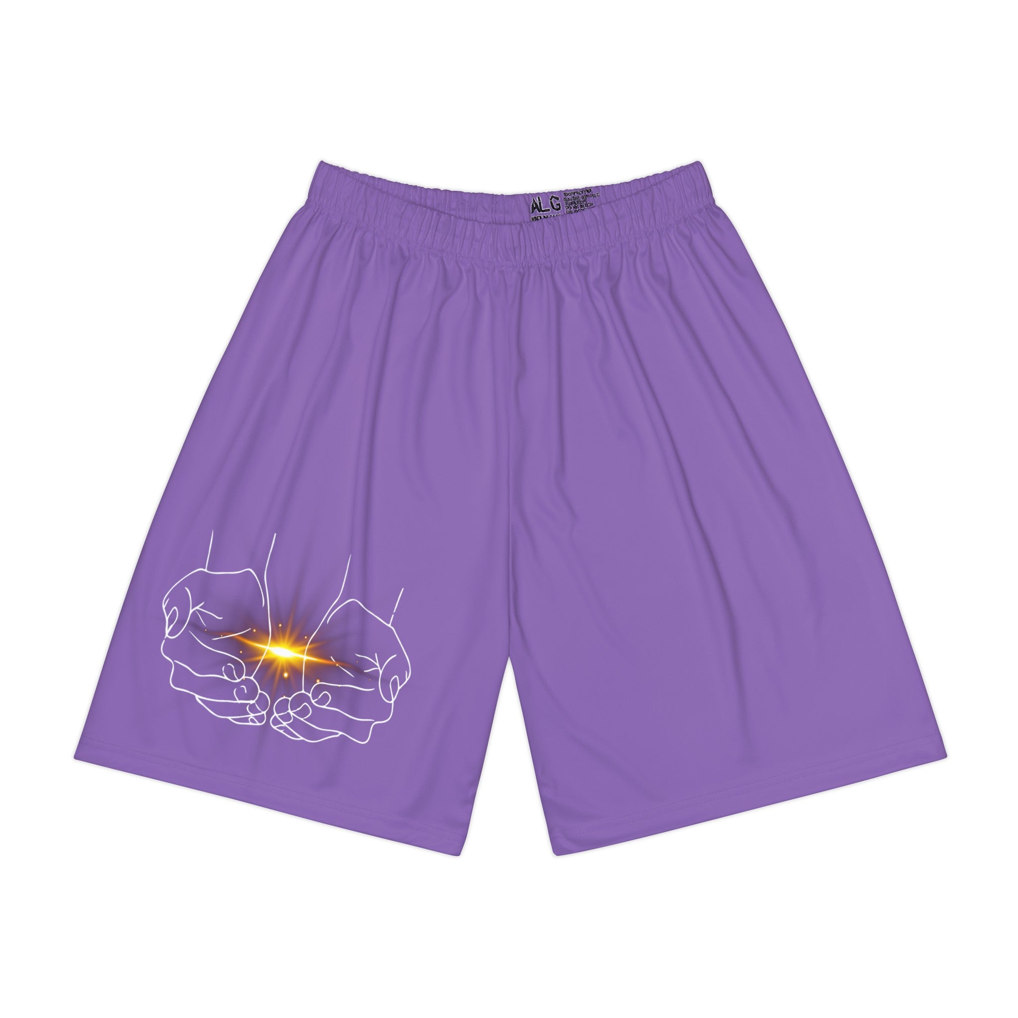 Light Purple GGH Shorts (AOP)