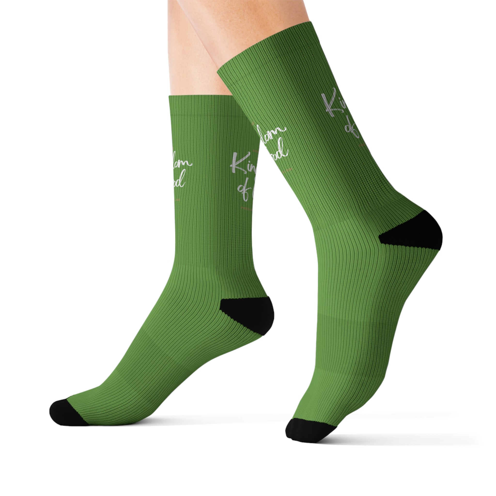 Green KOG Sublimation Socks